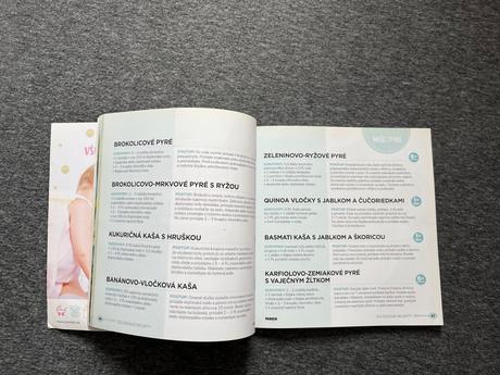 Dojčenské recepty kniha,