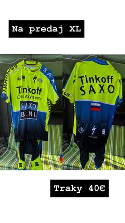Cyklistický dres, xl