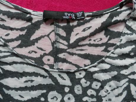 Tenké tričko voľnejšieho strihu, m