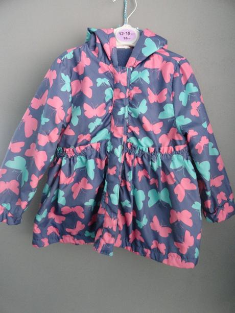 Prechodný kabátik - motýliky, pepco,86