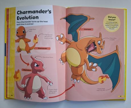 Pokémon príručka "book of evolutions",