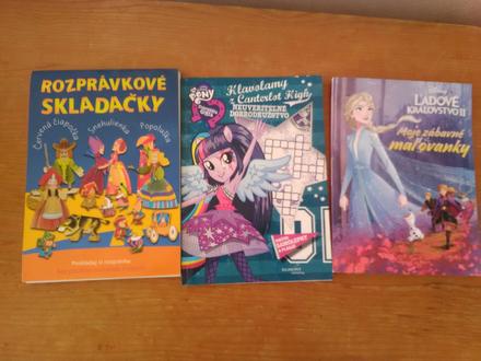 3 x knižka detská, 