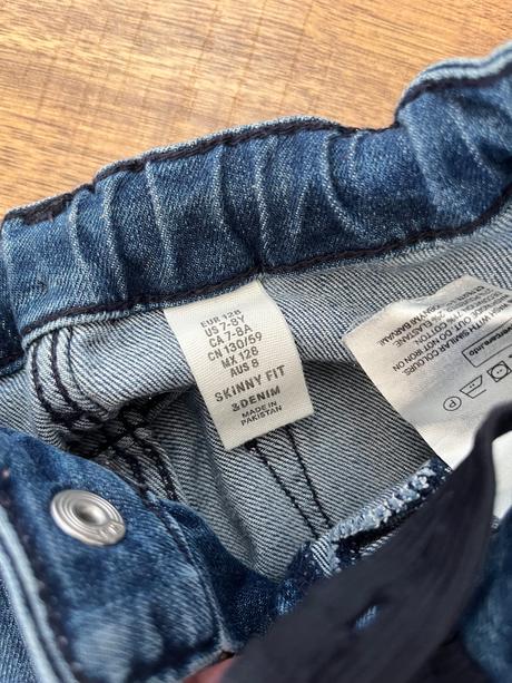 Dievčenské rifle, h&m,128