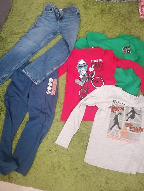 Balík oblečenia, 158–170