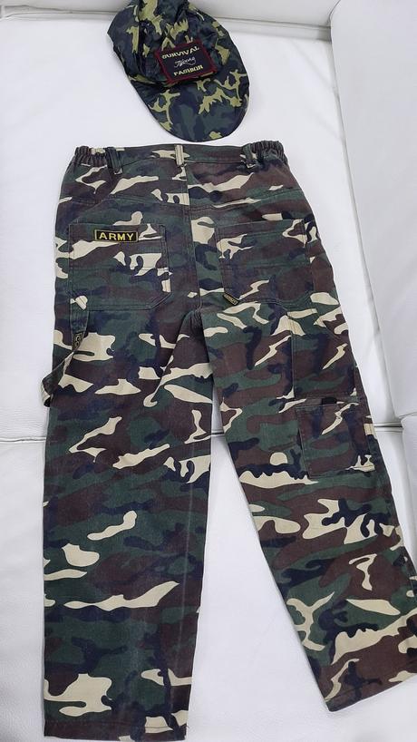 Vojak nohavice čistá bavlna, 116