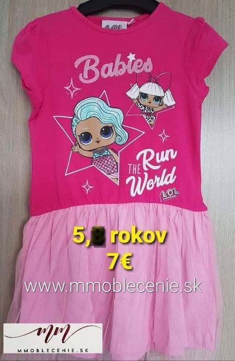 Šaty lol, disney,110
