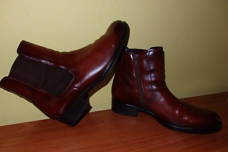 Kožené členkové čižmy gabor veľkosť 6 / 39, gabor,39