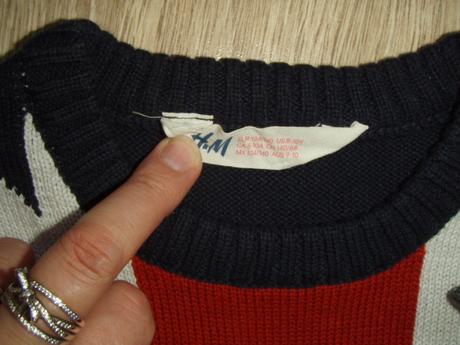 Chlapčenský sveter, h&m,140