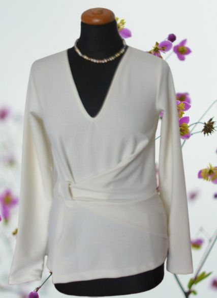 Guido maria kretschmer - biely top, veľ. xs/34, 34