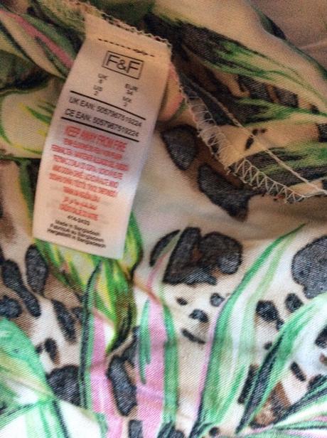 Nenosené farebné tričko zn.  f&f v. xs/s, f&f,xs