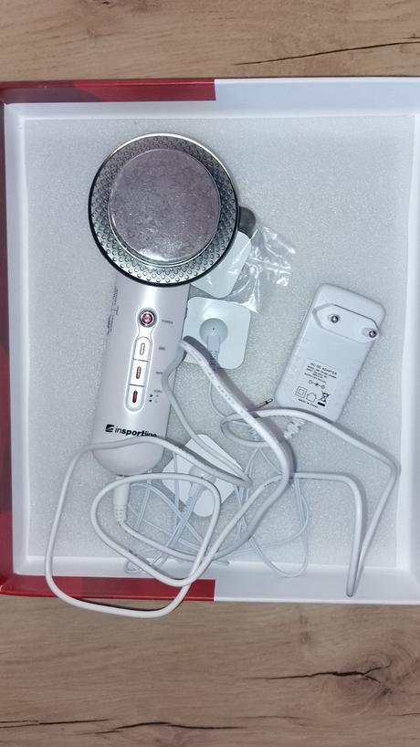 Ultrasonický masážny prístroj insportline valeri, 