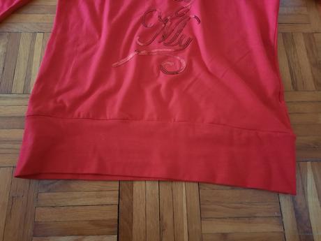 Dámske červené tričko/ top, m