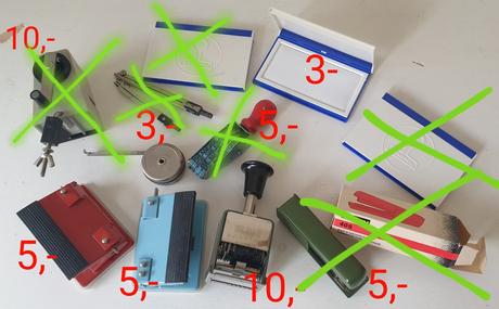 Retro kancelárske potreby, 