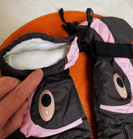 Lyžiarske rukavice thinsulate č. 7,5, 