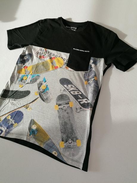 Tričko s náprsným vrecúškom, reserved,152