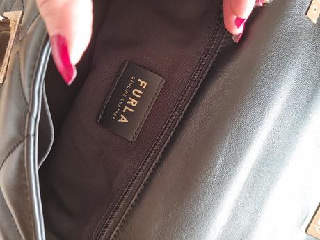 Kožená kabelka furla, furla