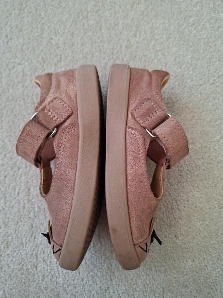 Balerínky mrugala - celokoženné dievčenské topánky, 27