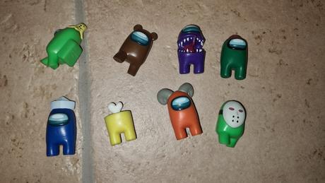 Among us figúrky - 4 cm, 