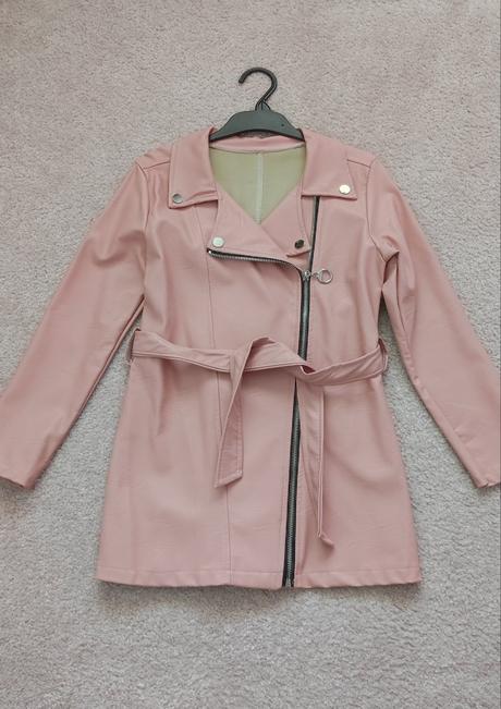 Koženková bunda/ kabátik, 134