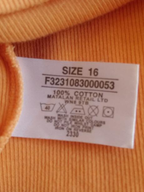 Dámsky marhuľový top na ramienka, papaya, m/l, papaya,l