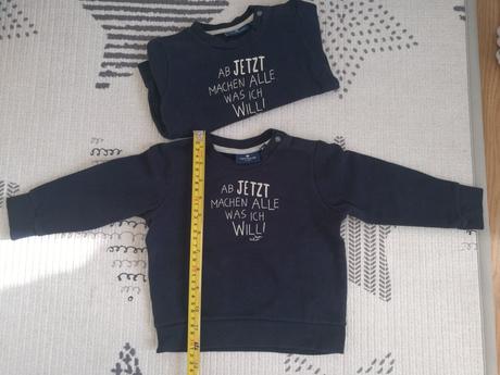 Mikina 2ks tom tailor dvojičky, tom tailor,74