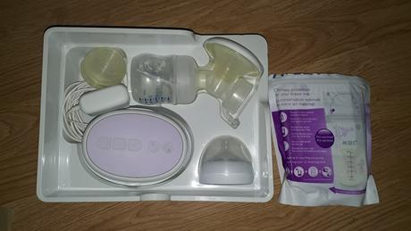Avent elektricka odsavacka na mlieko,