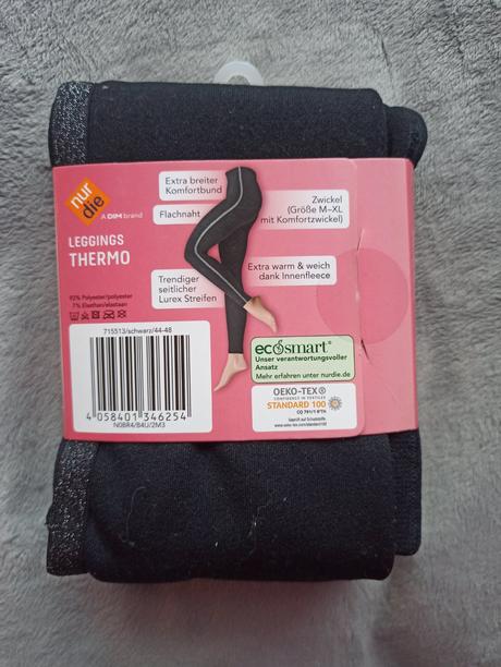 Termo legíny s ozdobným pásikom, 44 / 46 / 48 / l / xl