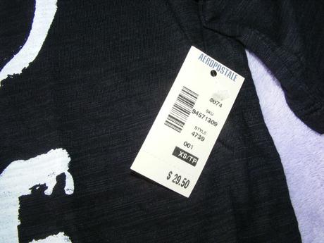 Tričko zn. aeropostale, aeropostale,34 - xs