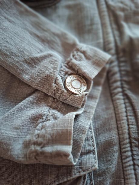 Tenká, riflová  bunda, zara,134