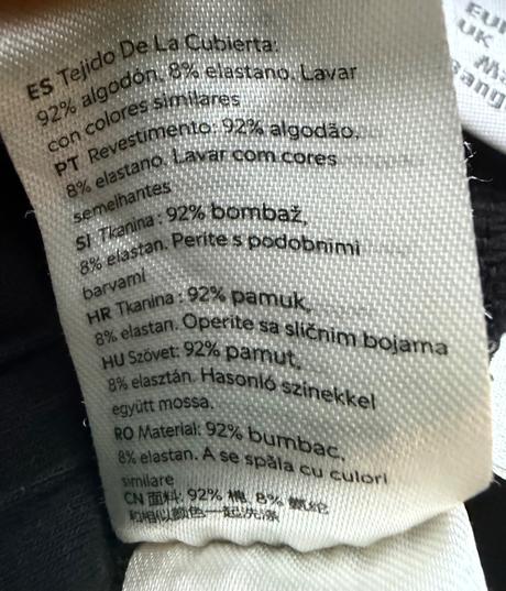 Čierne tenké legíny lindex, lindex,134