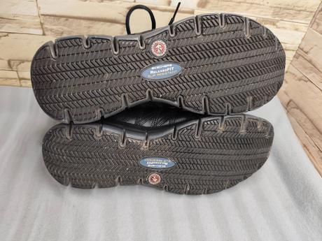 Skechers 39 - dámske kožené čierne topánky, skechers,39