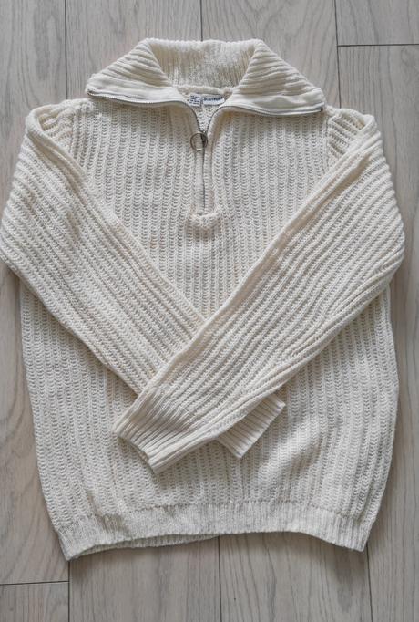 Pulóver s golierom na zips, bonprix,36