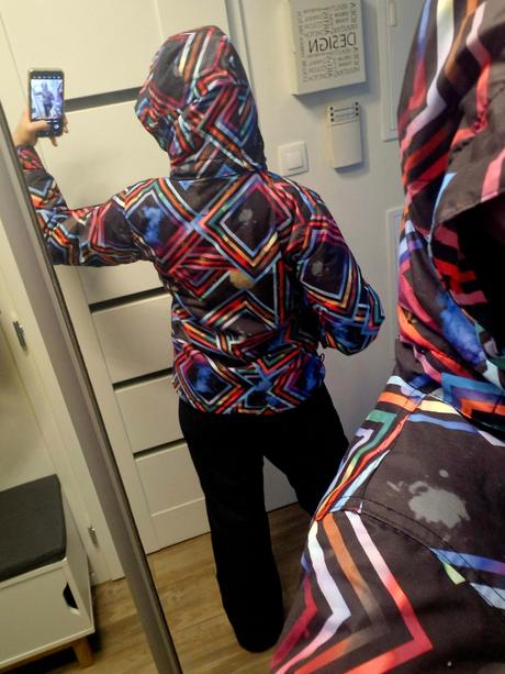 Stylova lyziarska suprava foxi/hm sport v.s/m, h&m,s