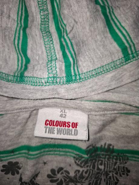 Damske predĺžene tričko, colours of the world,xl