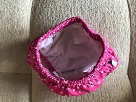 Ružové kvetované plavkové nohavičky 92/98, 92