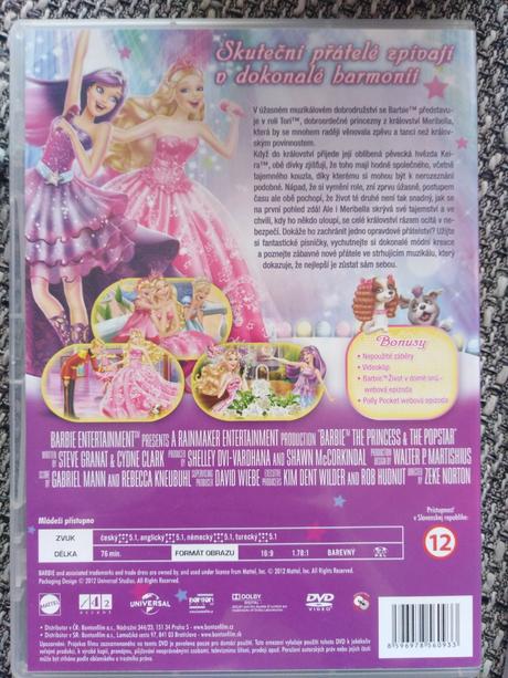 Barbie princezná a speváčka, 