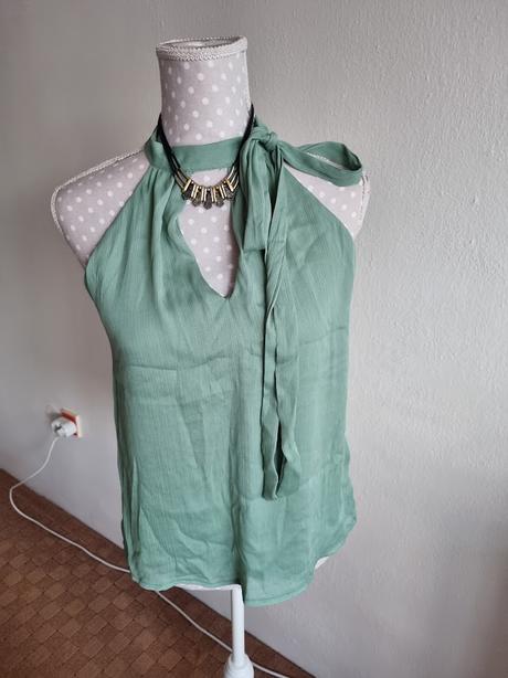 Bledozelený top na viazanie orsay m, orsay,m