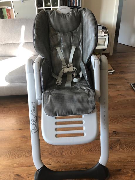 Jedálenská stolička chicco polly2start, chicco