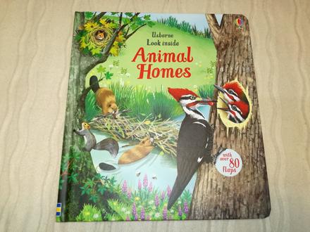 Usborne look inside animal homes nau22,