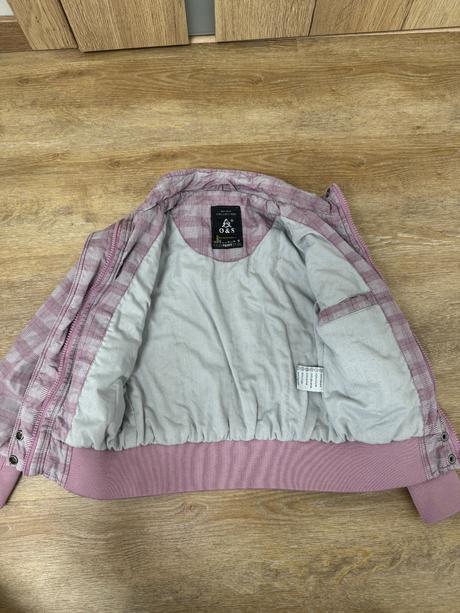 Kockovaná podšitá bundička, 116