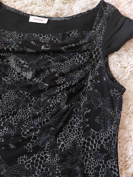 Tricko s tylovymi rukavkami s/m, orsay,m