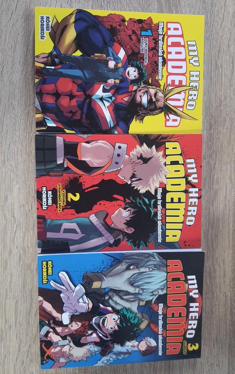 My hero academia 1,2,3, 