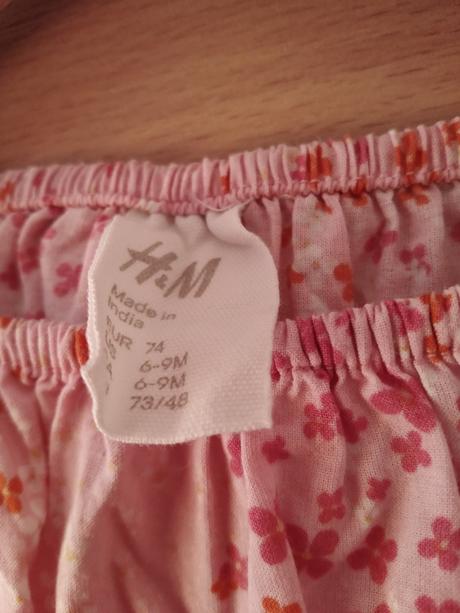 Ľahké šatičky na leto, h&m,74
