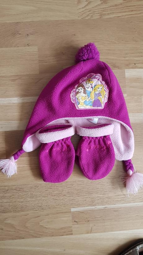 Set ciapka a rukavice 2-4 roky, disney,98