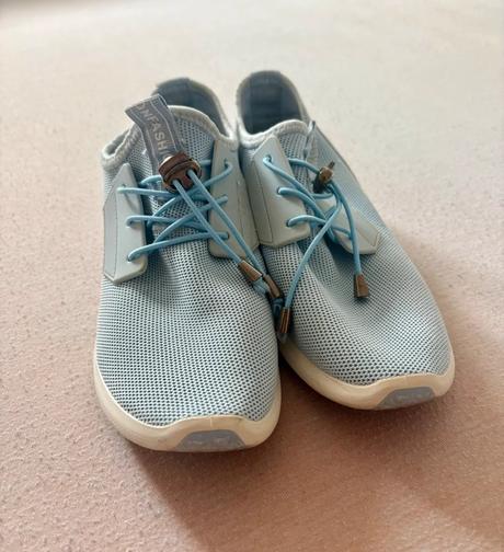 Svetlomodré ľahké slip-on tenisky, 36