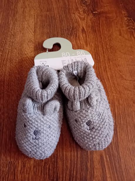 Teplé papucky pre babatko, kik,<17