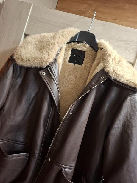 Zimná bunda s kožušinkou, mohito,38