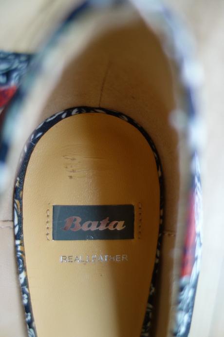 Baťa lodičky kvetované, baťa,39