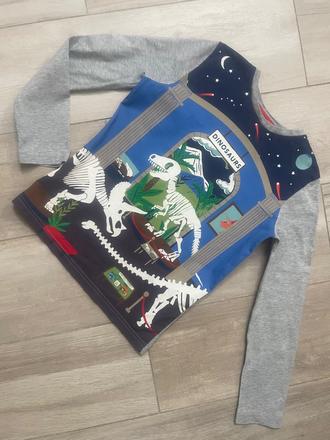 Boden tričko dino, mini boden,140