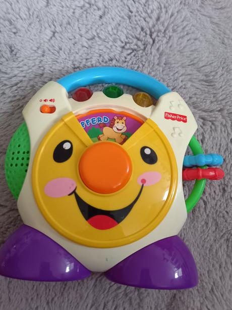 Rádio fisher price,